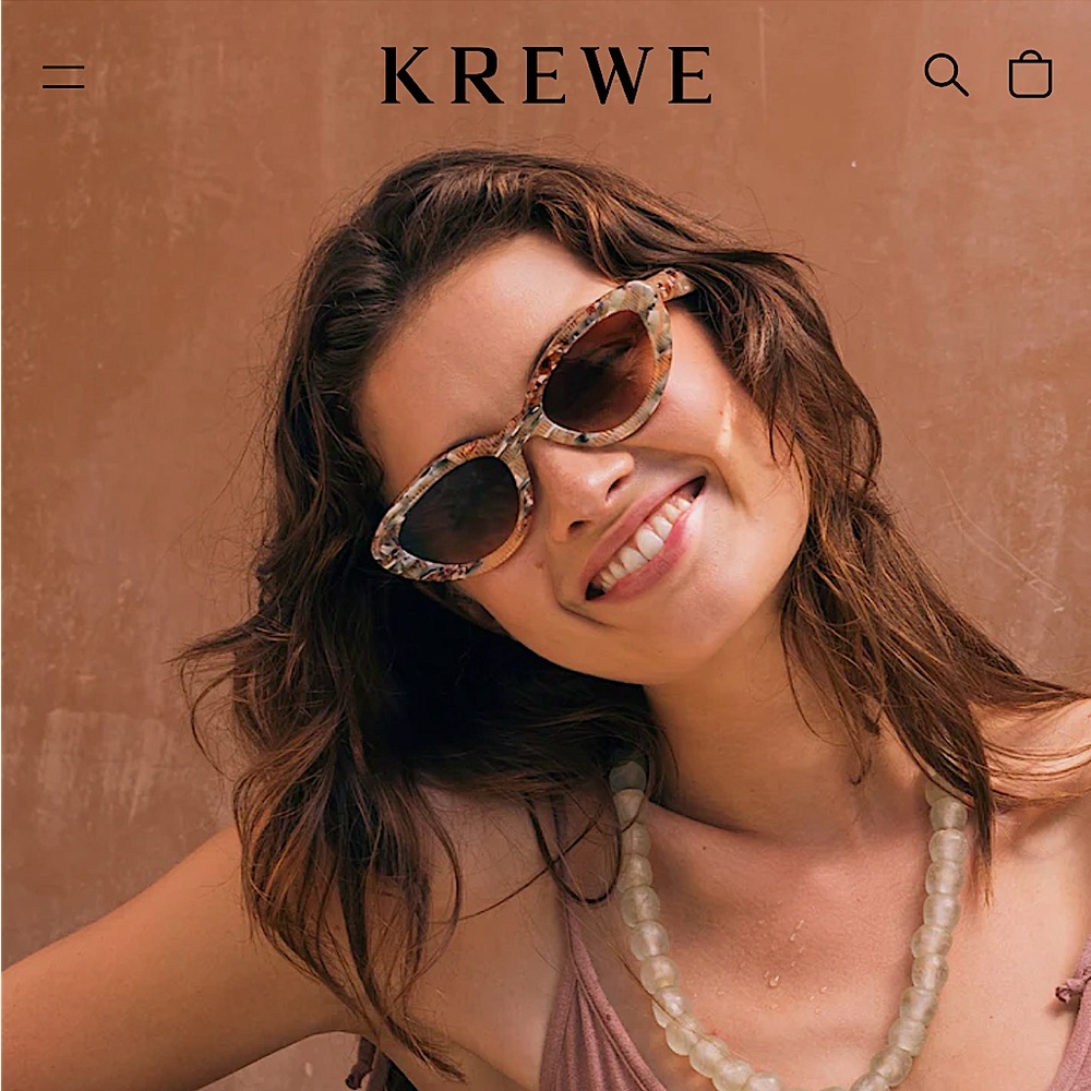 KREWE Sasha in marmo NWOT